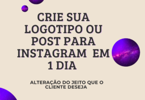 Eu vou criar seu logotipo em até 24H