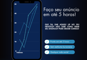 Eu vou fazer seu anúncio em até 5 horas