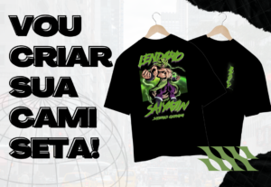 Eu vou criar uma camiseta personalizada para você