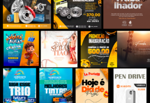 Eu vou fazer artes para seu negócios.