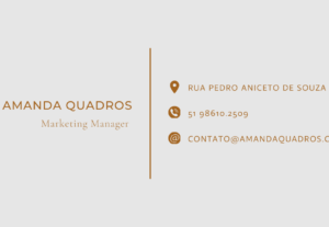 Eu vou fazer o melhor cartão de visitas do seu negócio