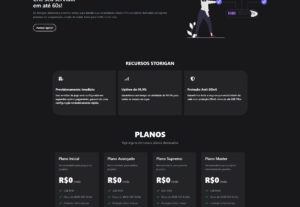 Eu vou fazer uma página para seu site
