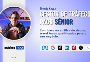 Eu vou fazer a gestão de tráfego completa para você