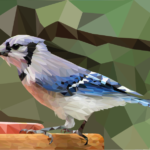 Eu vou fazer uma arte LowPoly para você