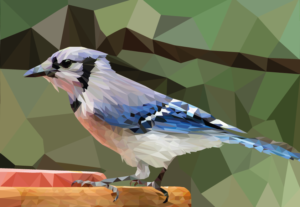 Eu vou fazer uma arte LowPoly para você