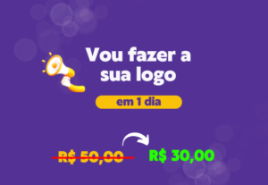 Eu vou fazer a sua logo em 1 dia