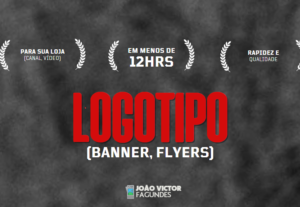 Eu vou fazer Banner, flyers rápidos e com qualidade.