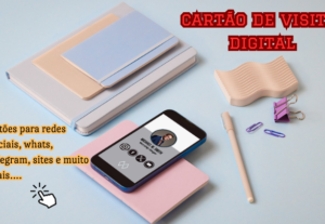 Eu vou criar um cartão de visita digital e interativo
