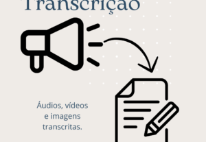 Eu vou transcrever áudios para o português.