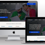 Eu vou criar seu site institucional de uma página