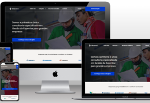 Eu vou criar seu site institucional de uma página