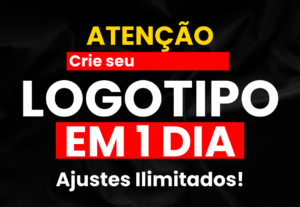 Eu vou criar seu logotipo em um dia.