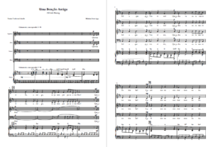 Eu vou escrever e editar sua partitura
