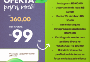 Eu vou criar seu catálogo de vendas completo