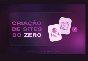 Eu vou fazer uma landing page ou site pessoal do zero