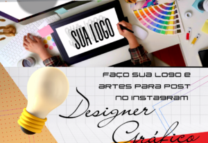Eu vou Fazer a logo do seu negócio/arte para post