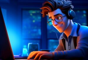 Eu vou Desenvolvedor Front-end. HTML, CSS e JavaScript