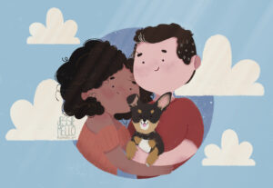 Eu vou criar uma ilustração infantil única para você