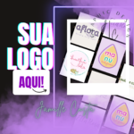 Eu vou Criar uma Logo personalizada para destacar sua marca.