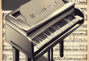 Eu vou fazer uma música no piano para você