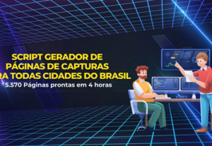 Eu vou criar 5.500 páginas de capturas de clientes