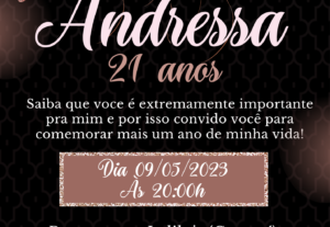 Eu vou Fazer artes de convites impecáveis para você