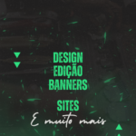 Eu vou fazer design,edição,banners ou posts e site.
