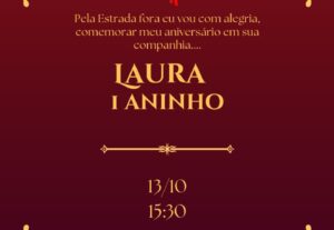 Eu vou Fazer seu logotipo, e convites de aniversário