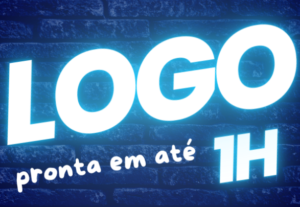 Eu vou fazer sua logo em menos de 1 hora