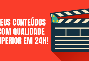 Eu vou fazer um comercial do seu serviço e entrego hoje