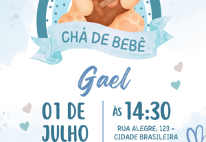 Eu vou fazer convites e cardápios.