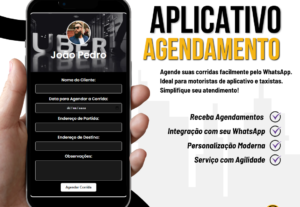 Eu vou fazer seu aplicativo formulário de agendamentos