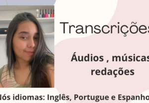 Eu vou transcrever seu texto em menos de 24horas