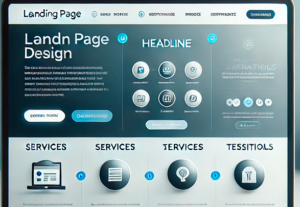 Eu vou Desenvolver sua landing page incrível, moderna.