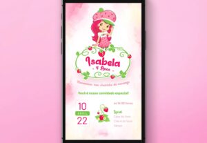 Eu vou criar o convite do seu aniversário personalizado