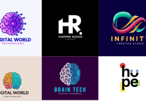 Eu vou fazer seu logotipo em 1 dia com revisões ilimitadas.
