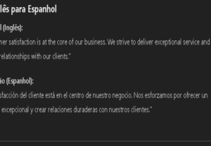Eu vou Traduzo qualquer texto em até 4 idiomas