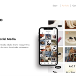 Eu vou fazer um portfolio para redes sociais