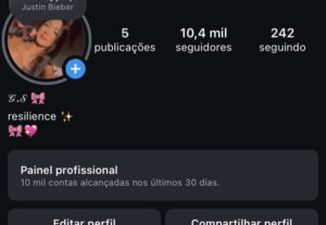 Eu vou Subir o seu perfil