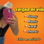 Eu vou fazer edição para os seus vídeo em 1h30