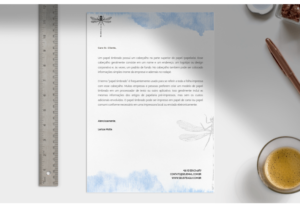 Eu vou desenvolver um papel timbrado com sua identidade visu...