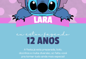 Eu vou criar em 3 dias o convite mais legal para sua festa
