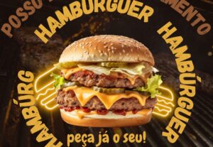 Eu vou fazer criativos no Canva para comércio alimentício