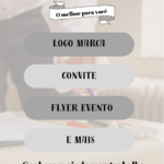 Eu vou fazer sua logo marca,convite, flyer.
