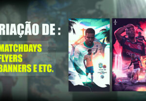 Eu vou fazer a sua arte esportiva, Flyer de artista,etc.