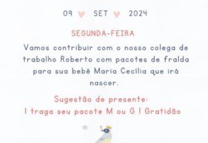 Eu vou Fazer convites para suas festas.