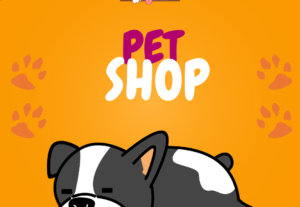 Eu vou  fazer 100 artes editáveis do canva para pet shop