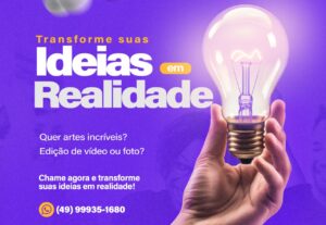 Eu vou Criar soluções visuais que vão além da estética.