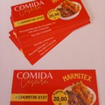 Eu vou fazer a arte do seu cartão de visita
