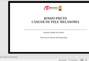 Eu vou fazer slides de trabalho acadêmico